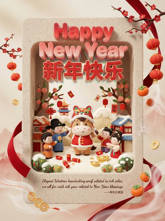 โปสเตอร์ปีใหม่ 2026