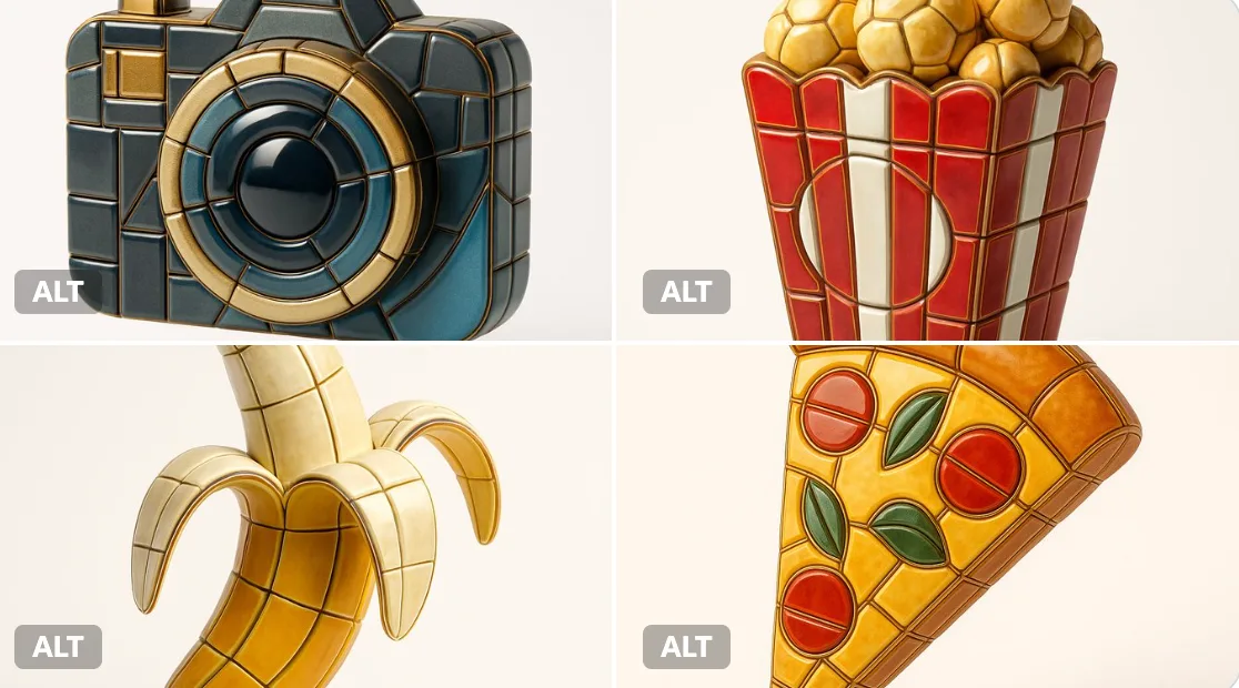 Emoji โมเสกเคลือบฟัน 3 มิติ สุดหรู 1
