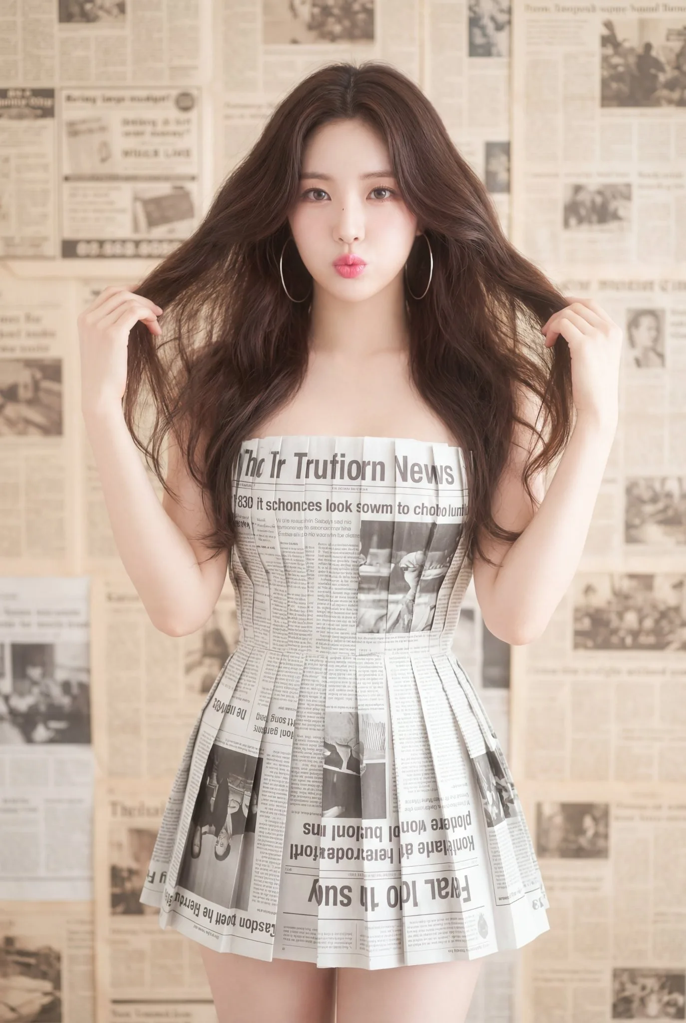 K-Pop ไอดอล: แฟชั่นหนังสือพิมพ์สุดเก๋ 1