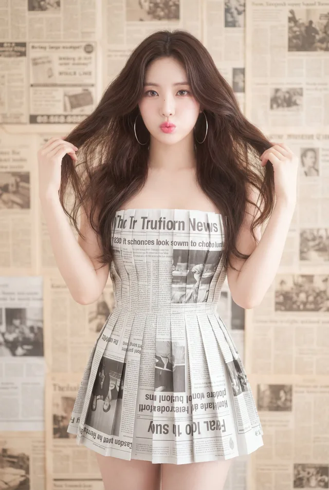 K-Pop ไอดอล: แฟชั่นหนังสือพิมพ์สุดเก๋