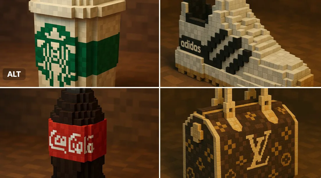สินค้า [แบรนด์] สไตล์ Minecraft 1
