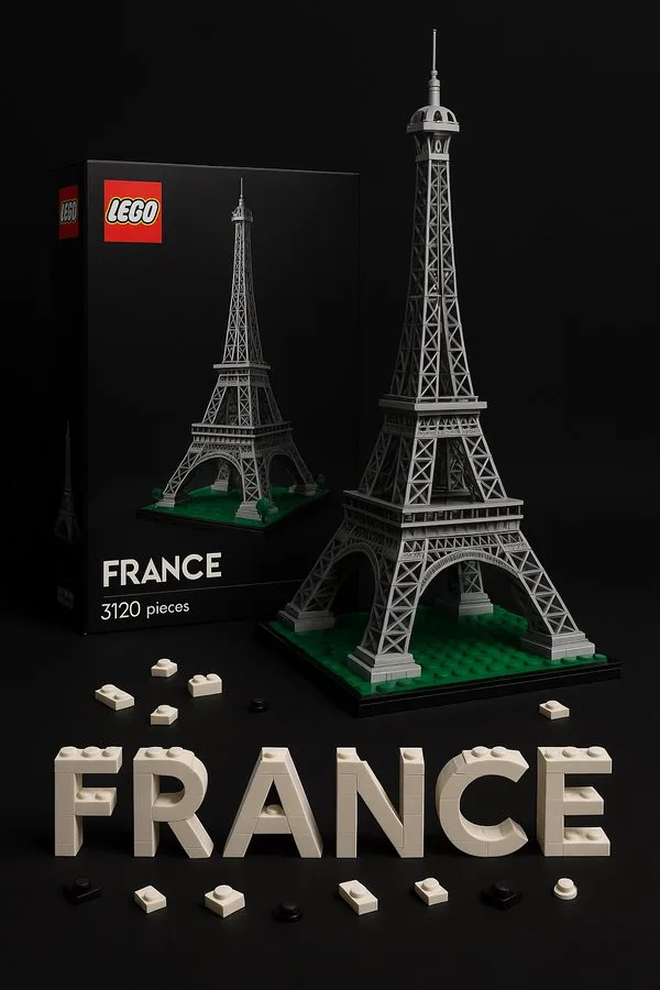 ชุดตัวต่อ LEGO สมจริง: สมบัติประจำชาติ [ประเทศ] 2
