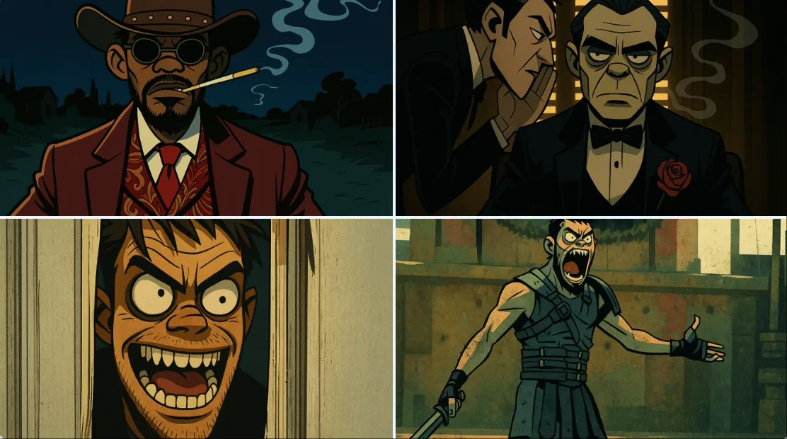 ภาพประกอบสไตล์ Gorillaz สุดกร้าวใจ 1