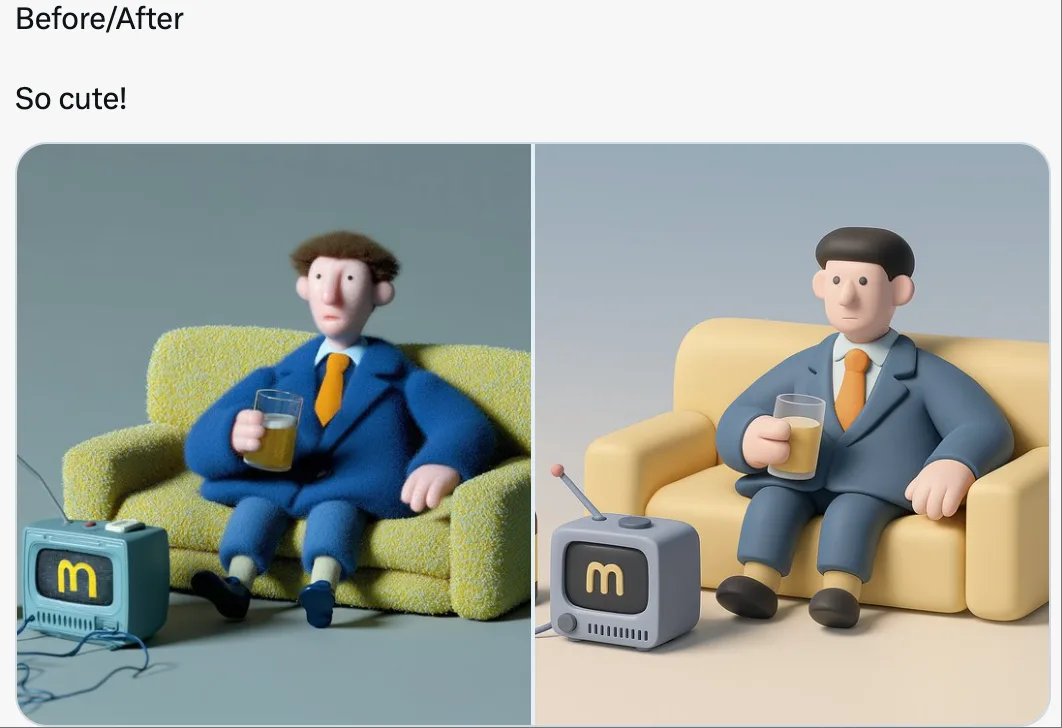 รีเท็กซ์เจอร์ 3D พลาสติกมินิมอลนุ่มนวล 2