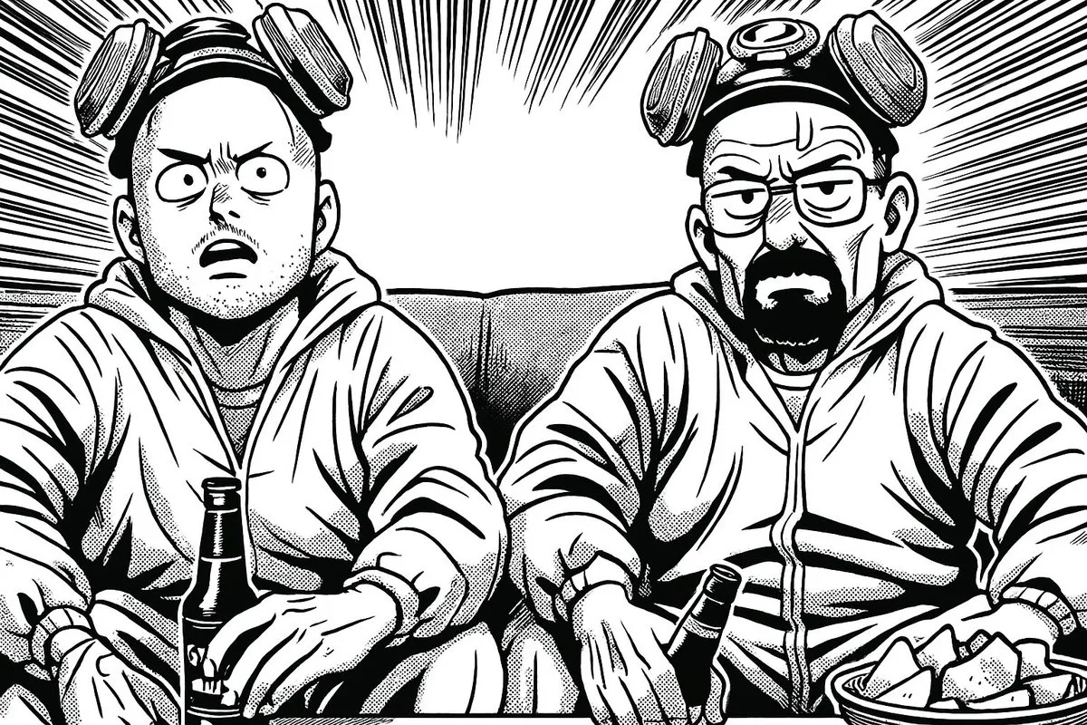 ภาพประกอบสไตล์มังงะญี่ปุ่นสุดฮา (Gag Manga) 1