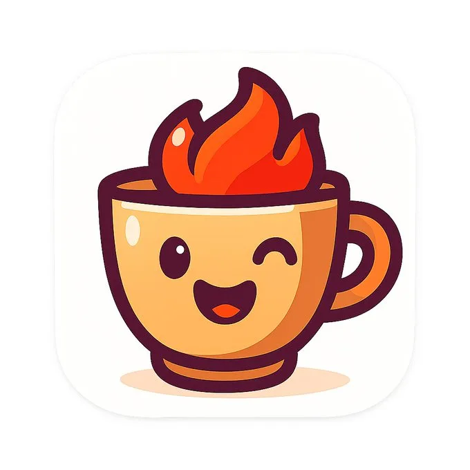 ไอคอนแอปถ้วยกาแฟสุดน่ารัก สไตล์โมเดิร์น 2