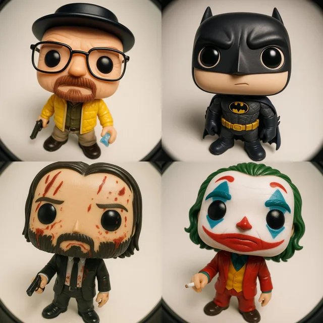ฟิกเกอร์สไตล์ Funko Pop: [ชื่อตัวละคร]