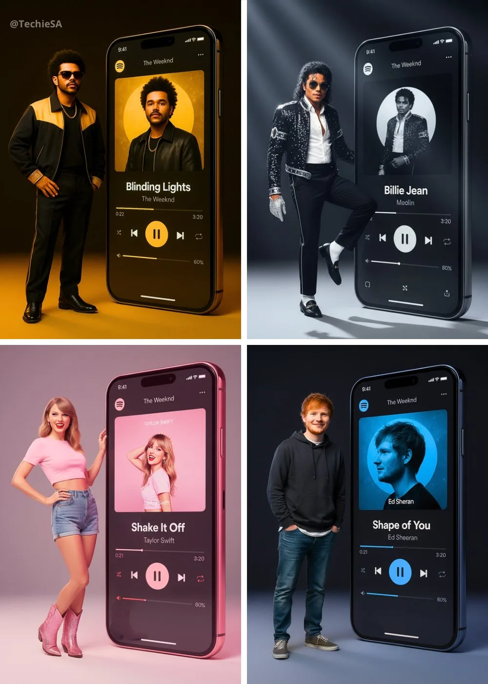 ภาพเต็มตัวศิลปินคู่สมาร์ทโฟน Spotify 1