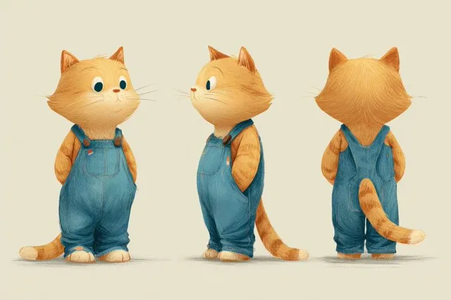 สัตว์น่ารักในมุมมอง 3 ด้าน