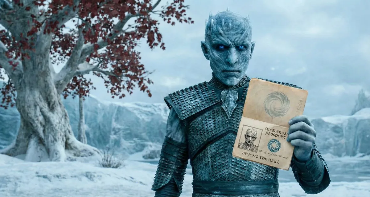 ตัวละคร Game of Thrones ถือพาสปอร์ต 1