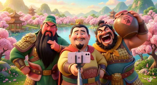 ฉากแอนิเมชัน 3D สไตล์พิกซาร์