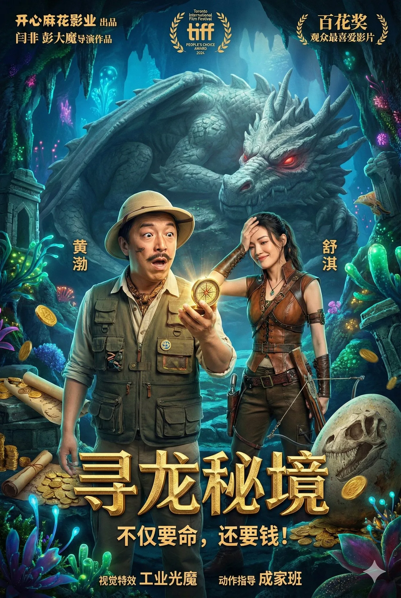 โปสเตอร์หนัง: ตะลุยภพมังกร คอมเมดี้ผจญภัย 1
