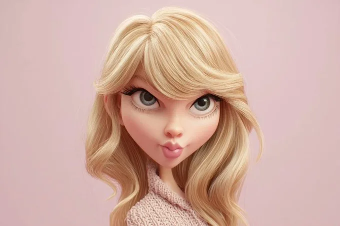 คนเป็น 3D การ์ตูน 2