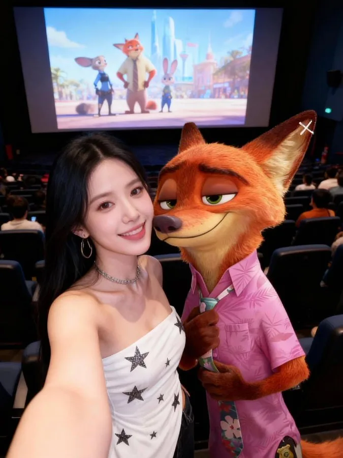เซลฟี่กับจูดี้ ฮอปส์ จาก Zootopia 2