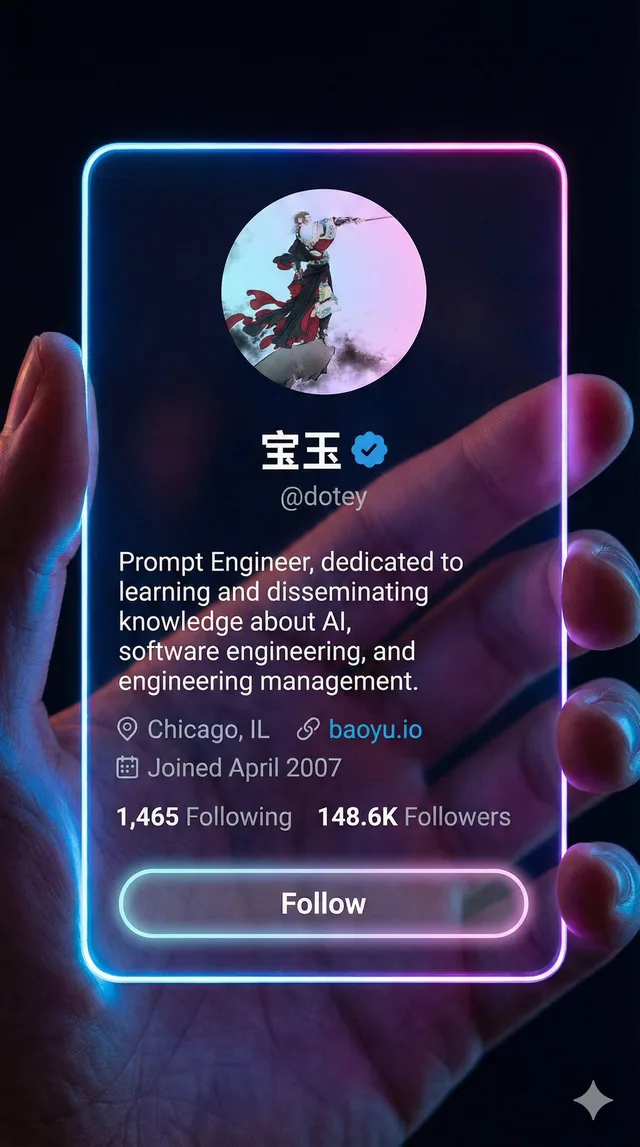 การ์ดโปรไฟล์โซเชียลสไตล์ Cyberpunk อนาคต