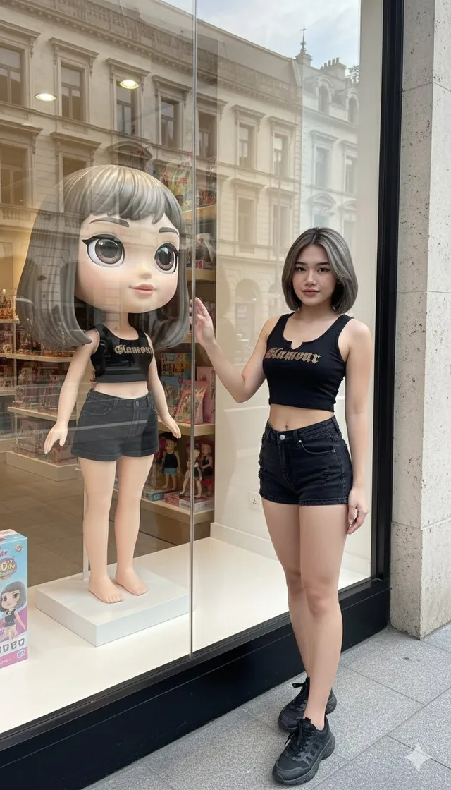 ตัวฉันแอนิเมชั่นในตู้โชว์
