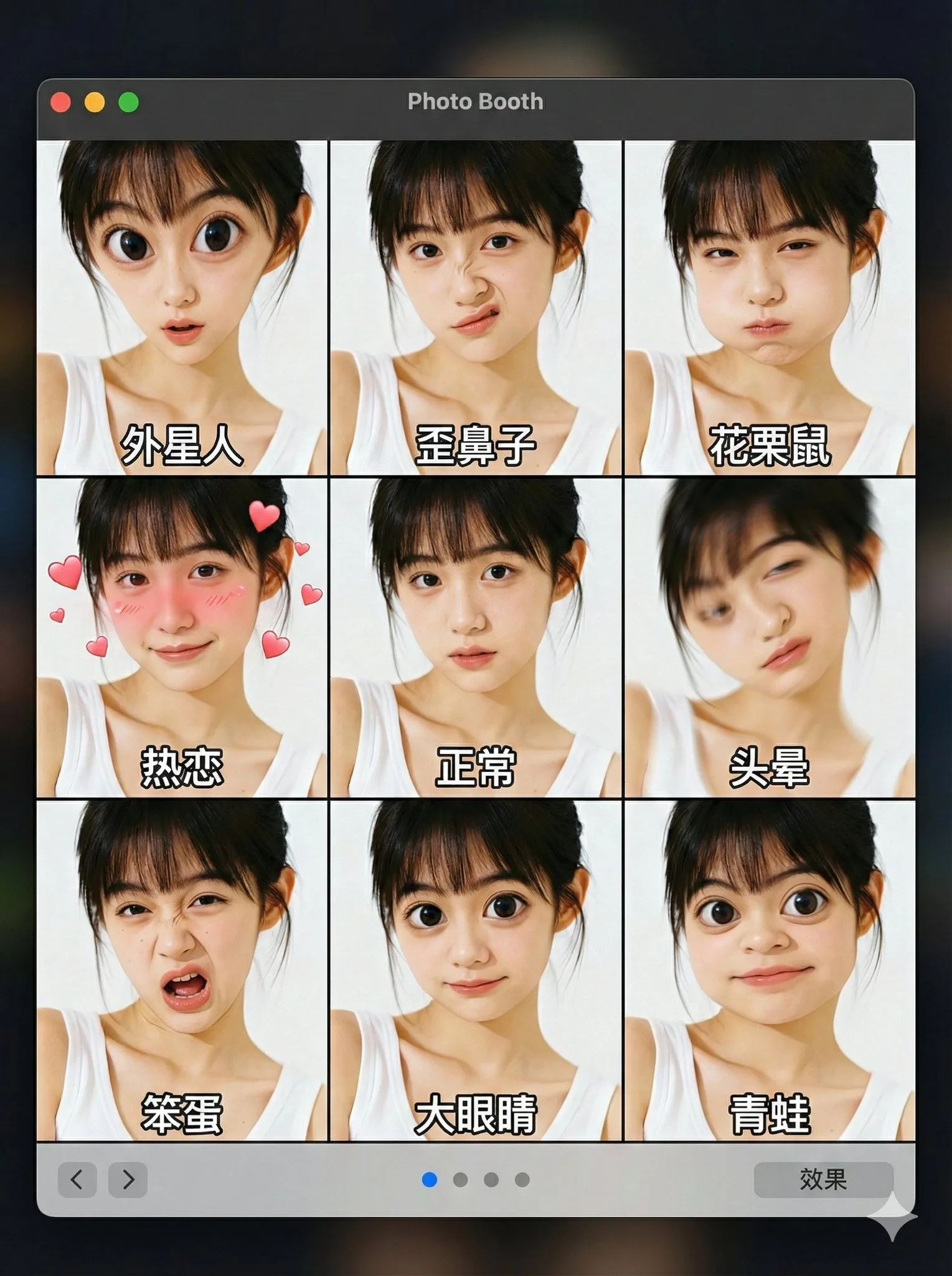 แอป Photo Booth: 9 เอฟเฟกต์ฮาๆ บน MacOS 1
