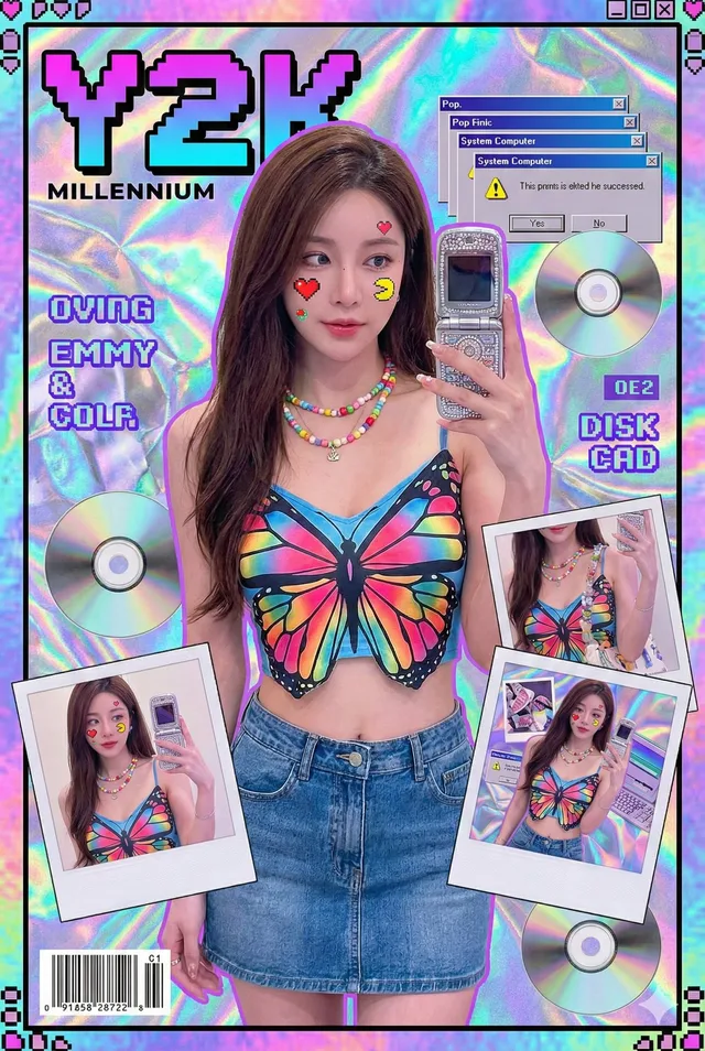 Y2K สาวแซ่บสุดซ่า พิกเซลเรโทรสไตล์