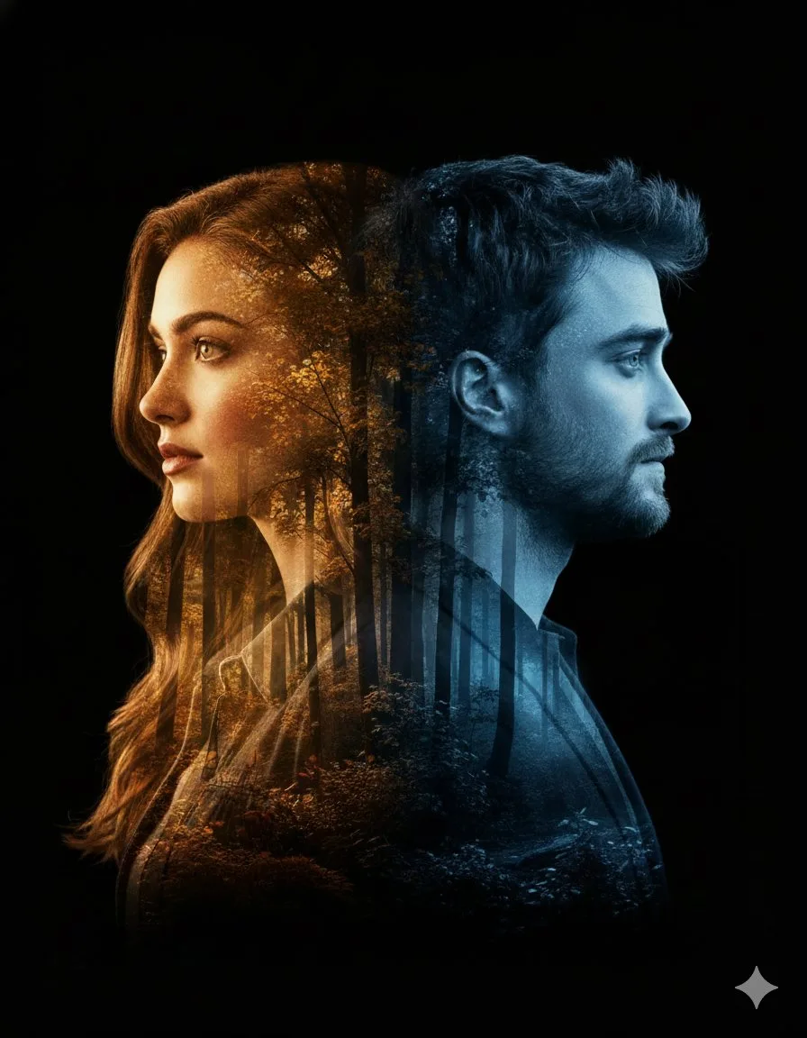 โปสเตอร์ Double Exposure: คู่รักในป่าทึบ 1