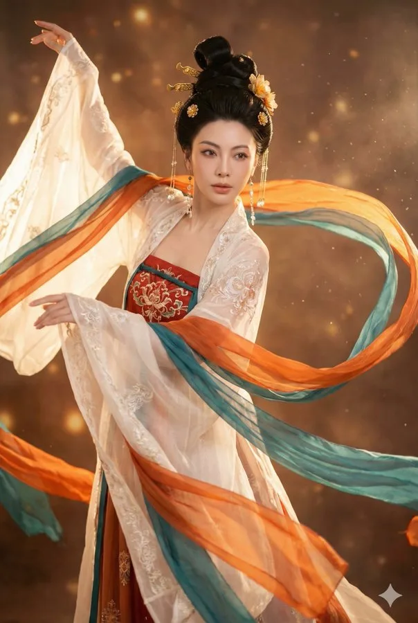 สาวจีนชุดถัง หรูหรา สง่างาม 1