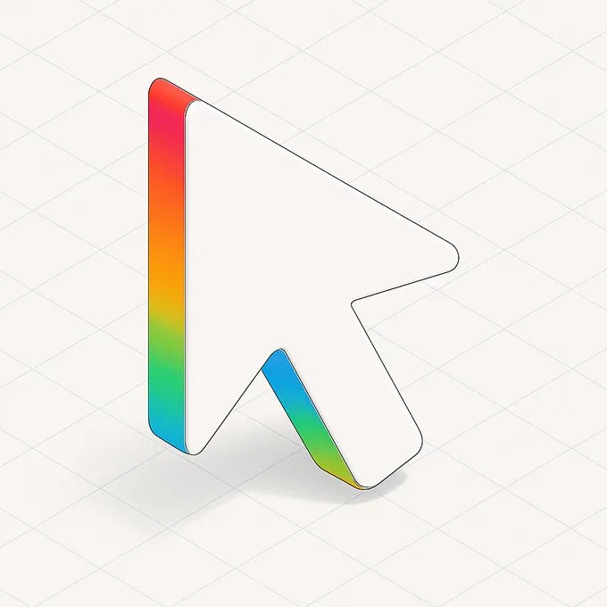 เอฟเฟกต์ภาพงาน Google I/O 2025: การอัดขึ้นรูปแบบไล่ระดับสี 1