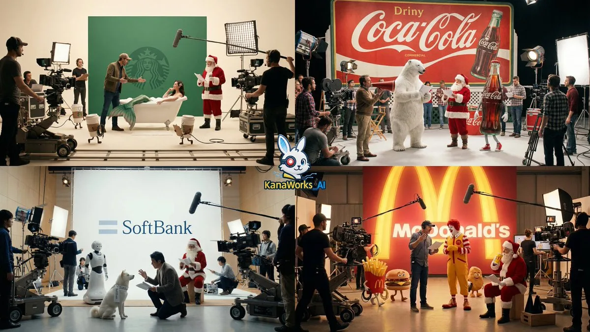 เบื้องหลังกองถ่ายโฆษณา: โค้กกับซานต้าและผองเพื่อน 1