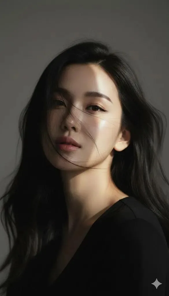 ภาพบุคคลแฟชั่นหญิงสาวเกาหลี: แสงเงา คมชัด มีสไตล์ 1
