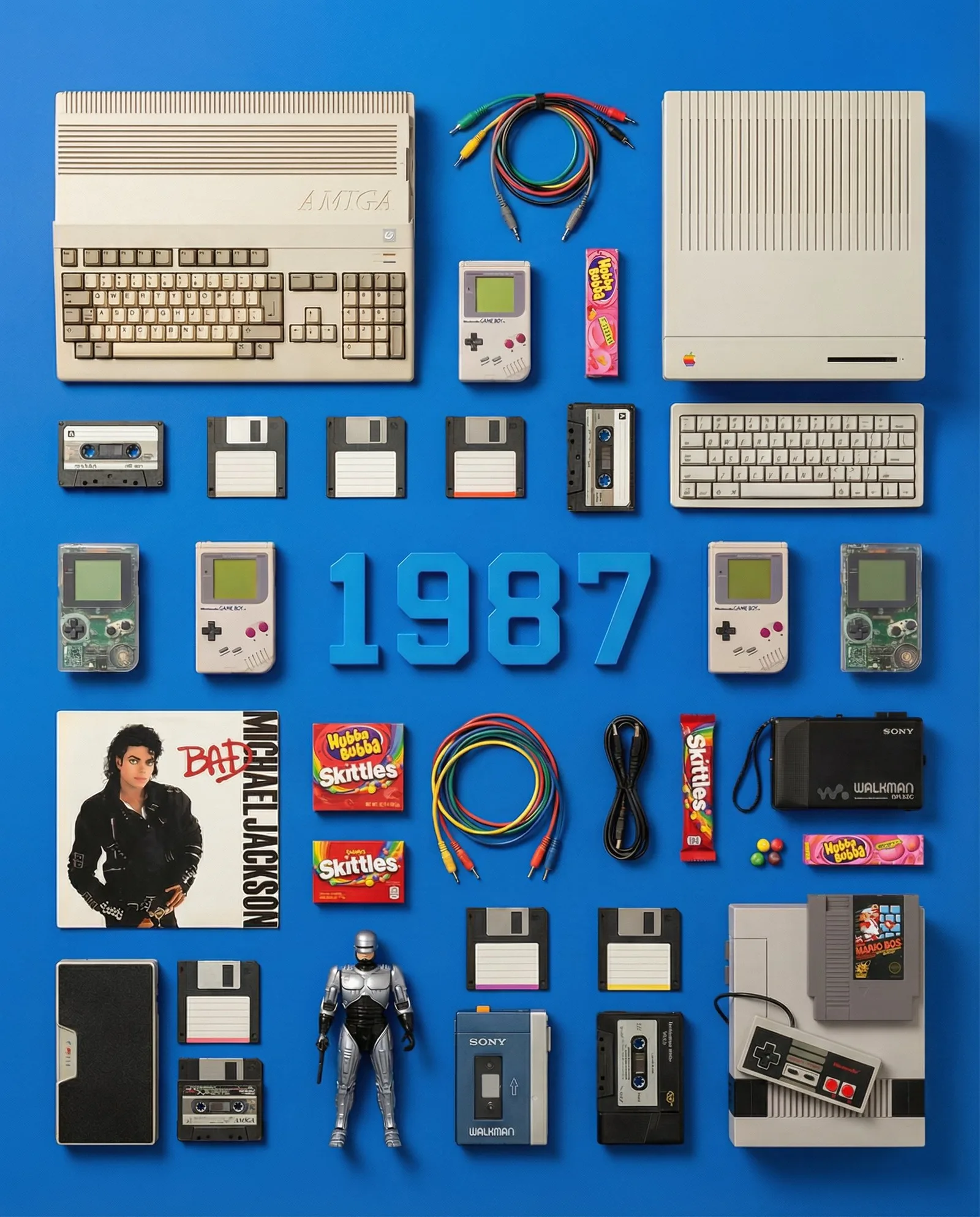 ภาพถ่ายสินค้าแบบ 'Knolling' ย้อนเวลา [ปีที่ต้องการ] 1