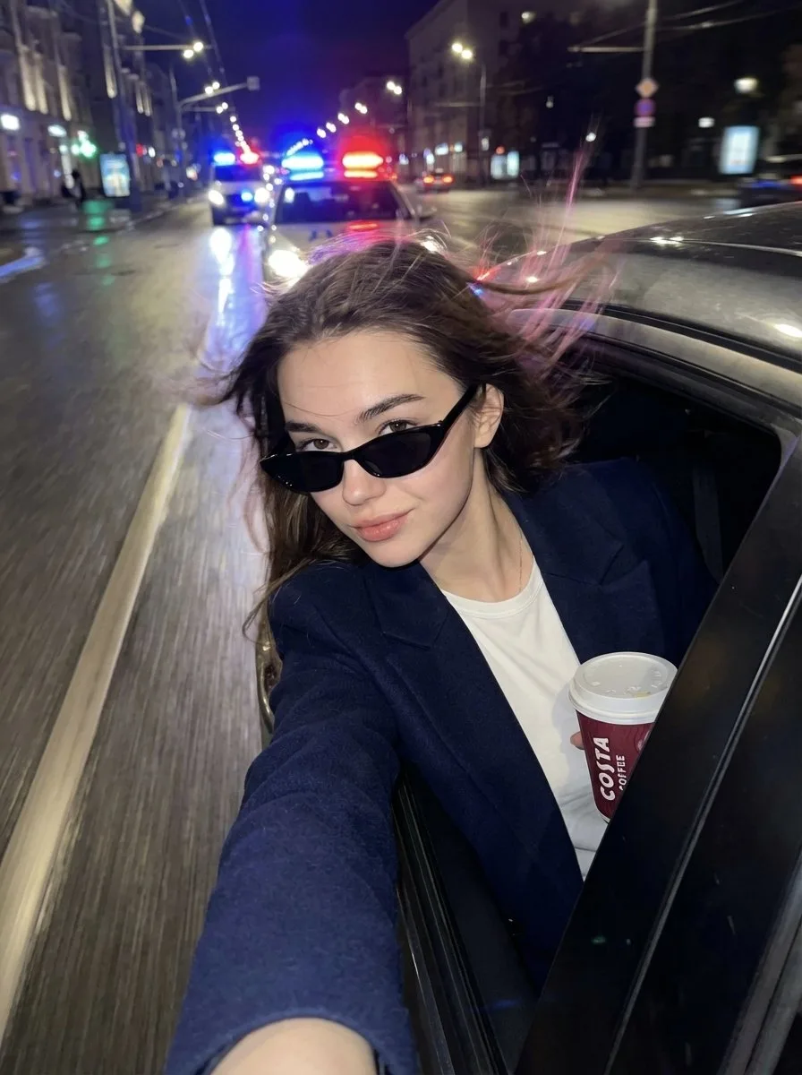 เซลฟี่สาวแกร่งหนีตายกลางสายฝนยามค่ำคืน 1