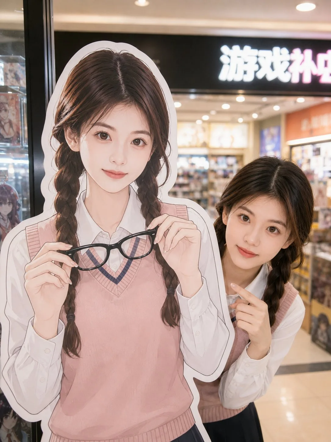 สาวจริง vs. ดาบอนิเมะ: ถ่ายภาพความเหมือนจริง 1