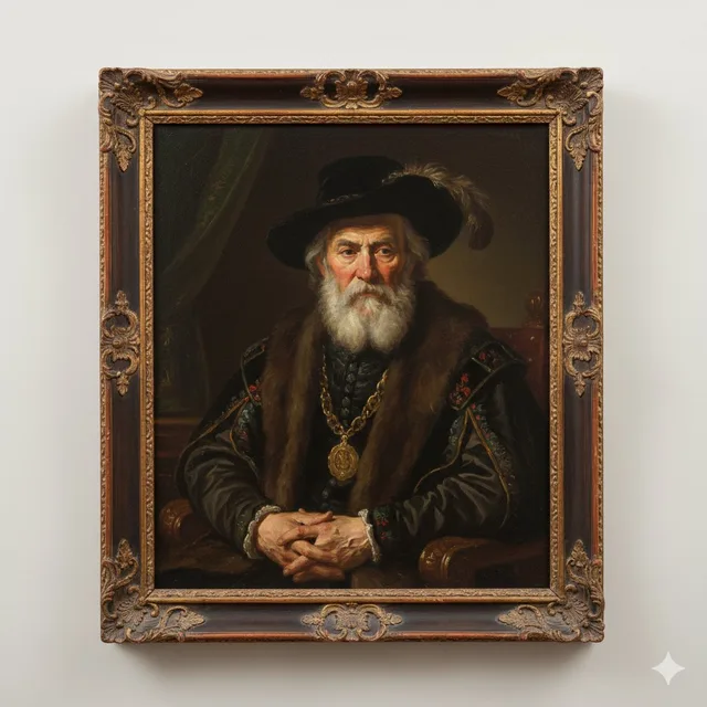 สร้างสรรค์จิตรกรรมแบบ Rembrandt