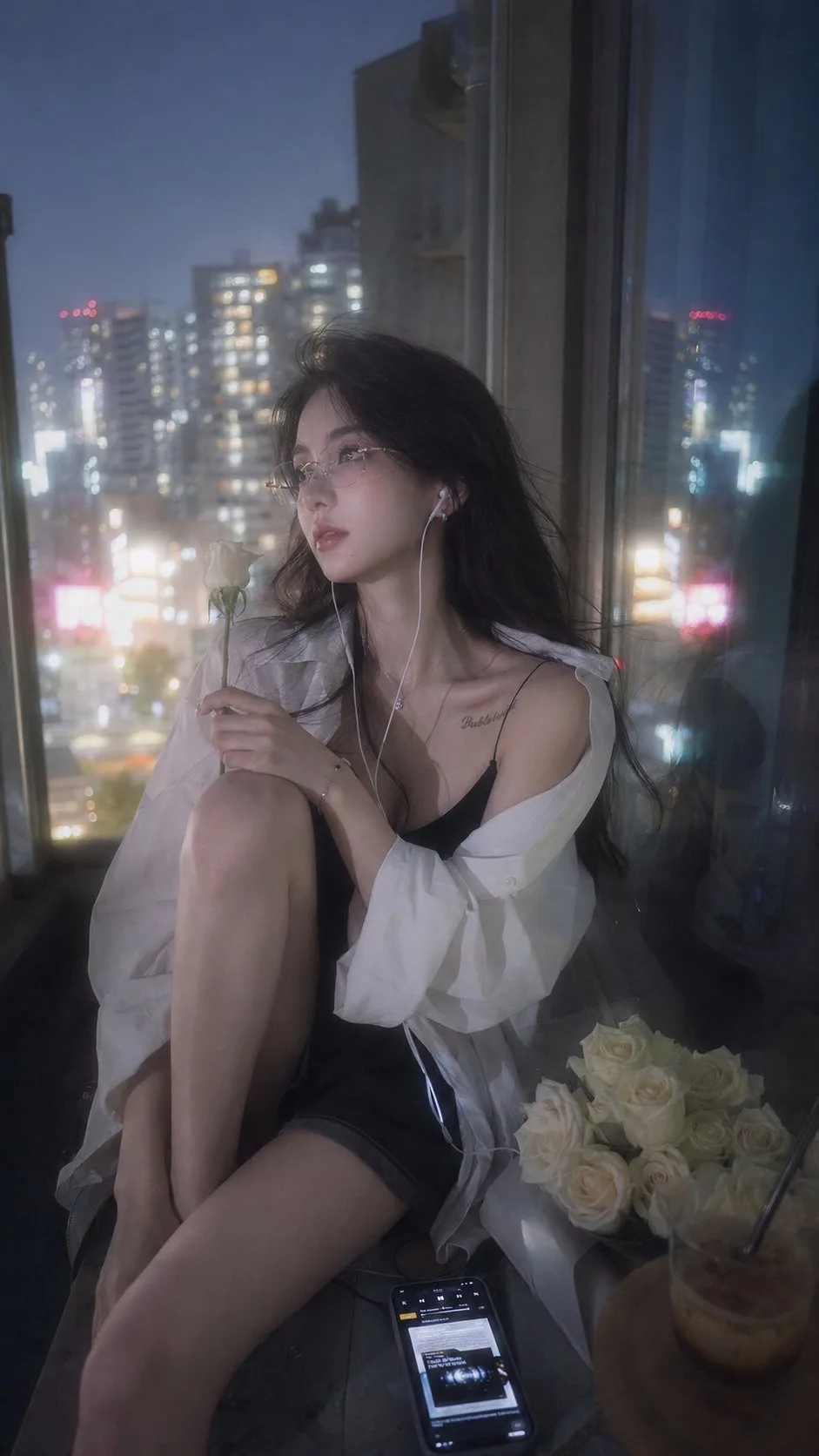 สาวสวยกลางกรุงโตเกียว: สไตล์ Ricoh GR บลูฮาวเวอร์ 1