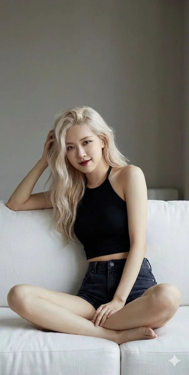 โรเซ่ BLACKPINK: แฟชั่นชั้นสูง ผมบลอนด์ ลิปแดง 1