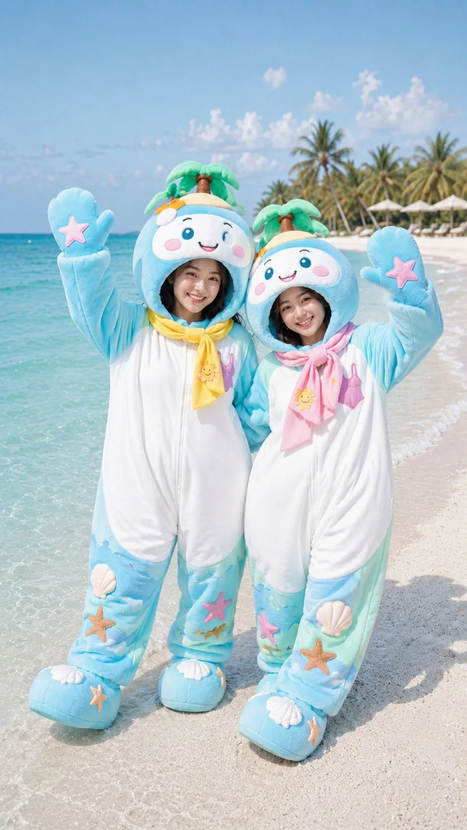 ชุดนอนมาสคอตน่ารัก สดใส สไตล์ภูมิภาค 1