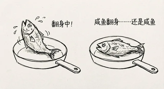 ปลาเค็มพลิกตัว...ก็ยังเป็นปลาเค็ม
