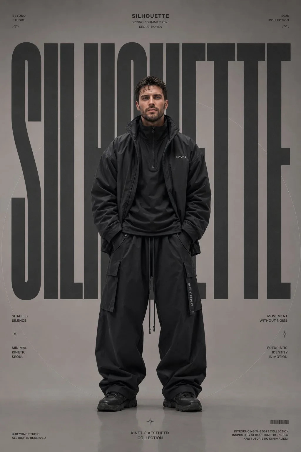 โปสเตอร์นิตยสารแฟชั่นหรูหรา: SILHOUETTE คอลเลคชั่น 2026 2