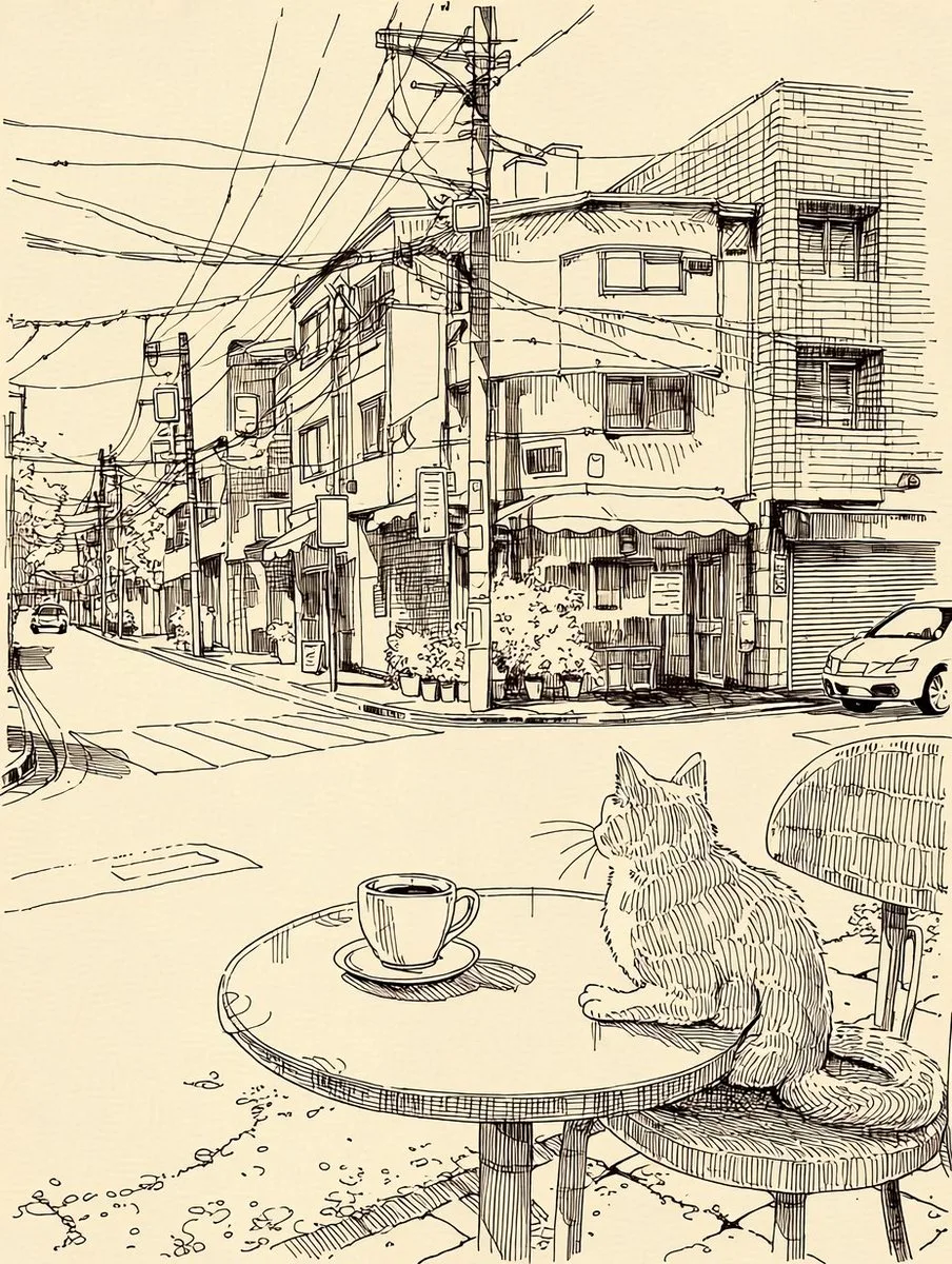 วาดภาพในกระดาษรวมกับของจริง 1