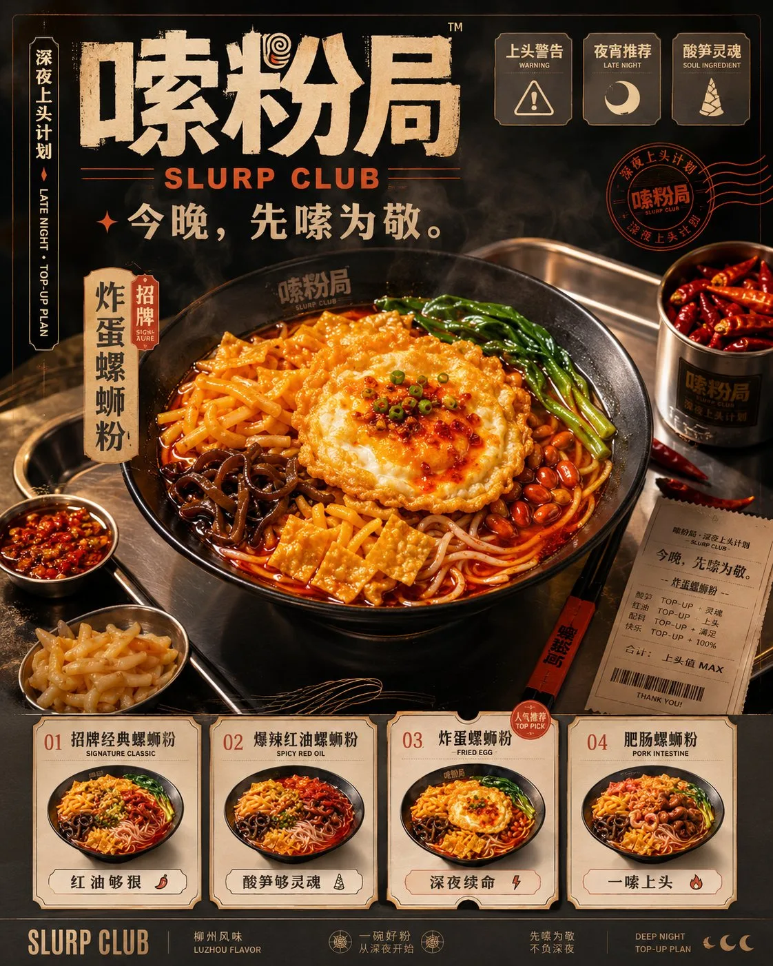เสนอระบบภาพลักษณ์แบรนด์บะหมี่หอยทาก 'ซั่วเฟินจู๋' 1