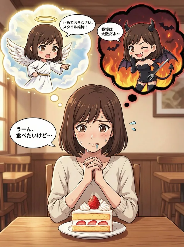 天使恶魔และตัวตนที่แท้จริงที่แตกแยกกัน