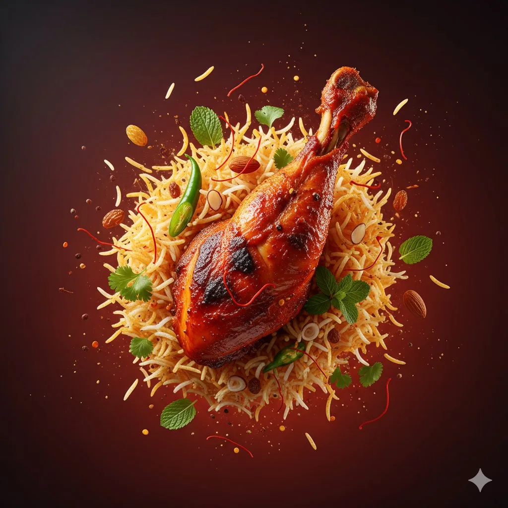 ข้าวหมกไก่สไปซี่ ระเบิดกลางอากาศ 1