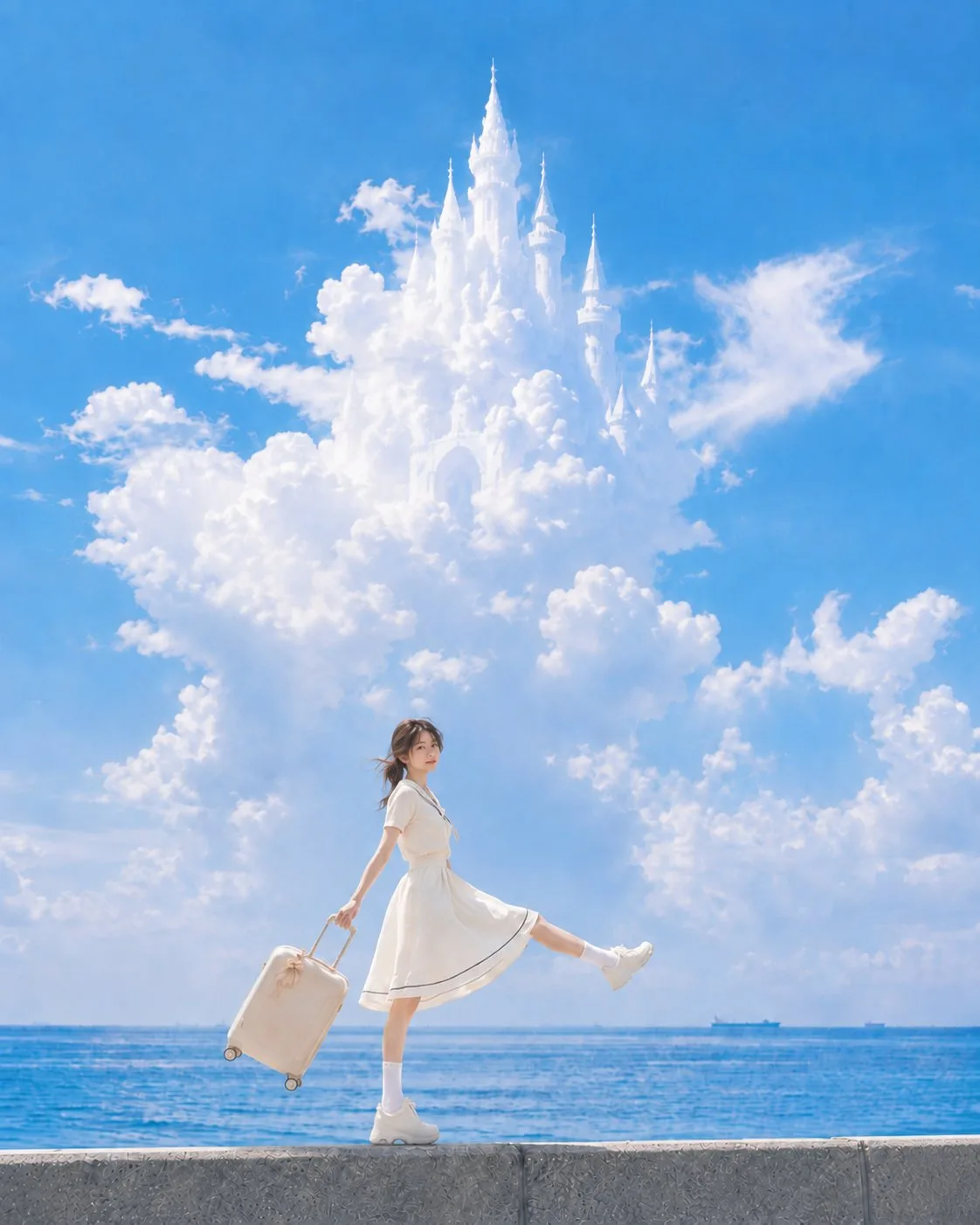 สู่เมืองเมฆา: ภาพถ่ายบุคคลฤดูร้อนแสนสดใส 1