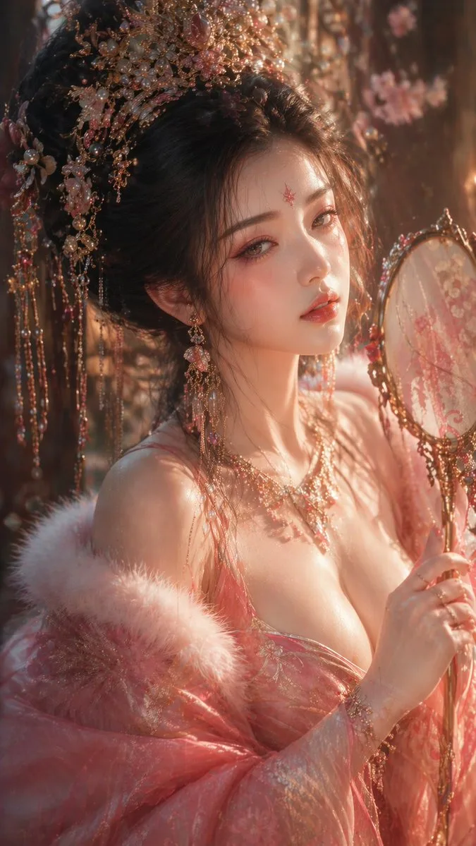 โฉมนางหงส์ถังรุ่งโรจน์: ภาพบุคคล CG ละมุน 1