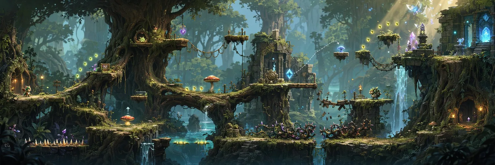 แผนที่ด่านเกมแนวนอนกว้างพิเศษ 2