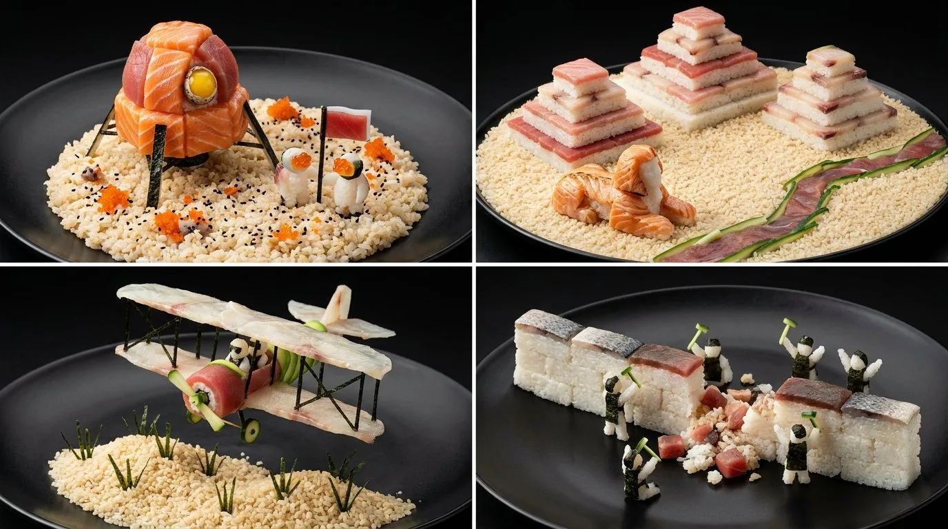 ซูชิประวัติศาสตร์: 4 ฉากดังจากซูชิ 1