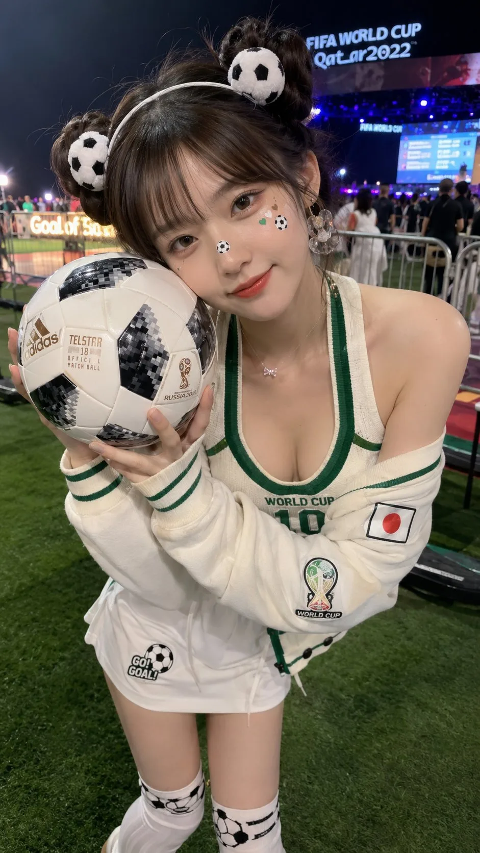 สาวเชียร์บอลโลกสไตล์ญี่ปุ่นสุดน่ารัก 1