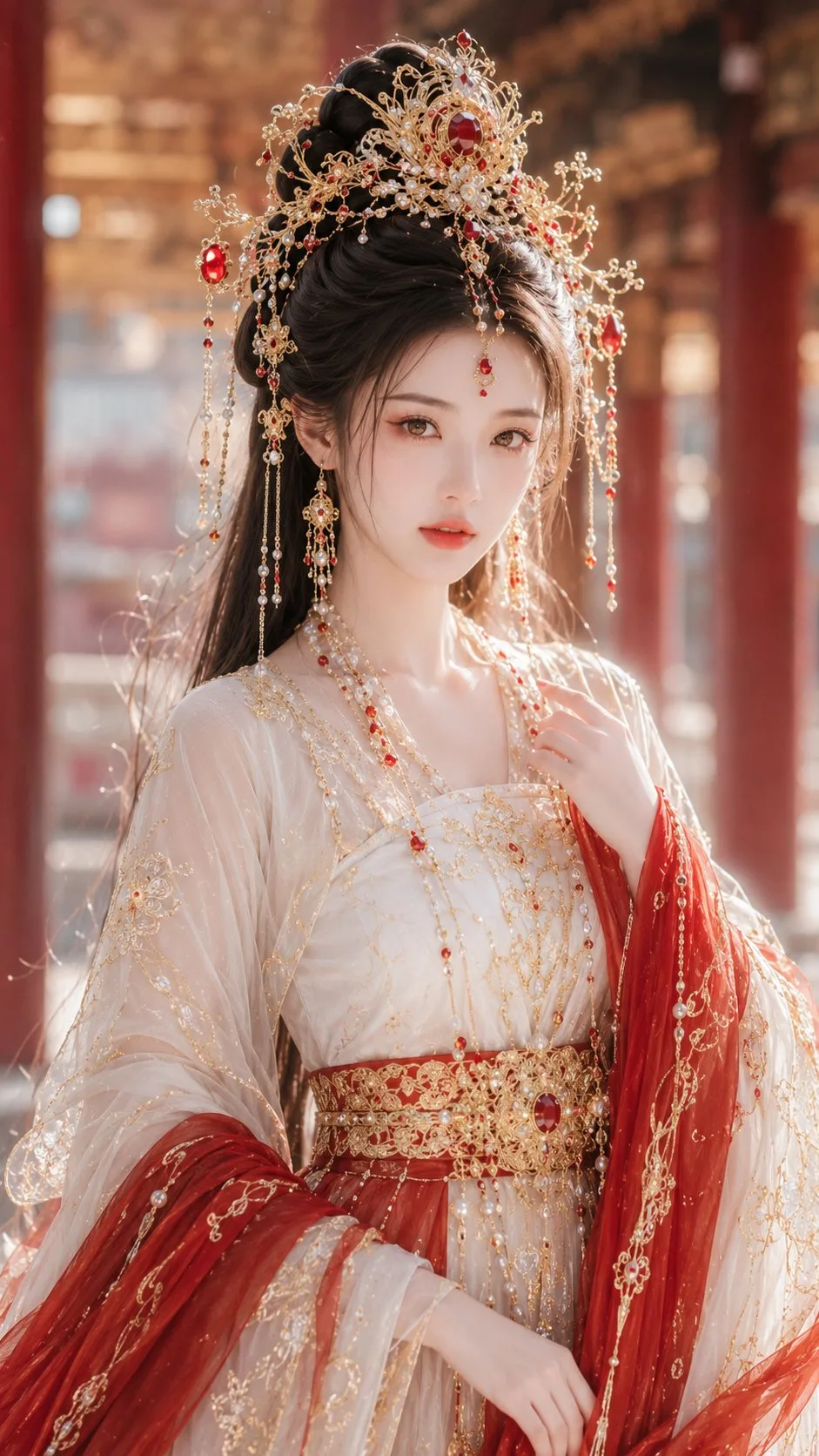 เทพธิดาเซียนหญิงสไตล์ราชวงศ์ถังสุดหรู 1