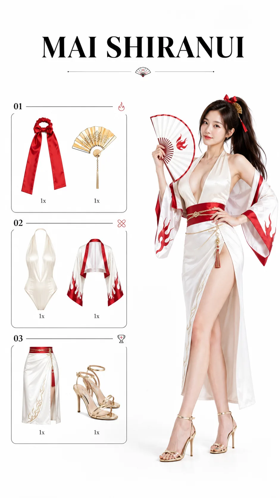 คอสเพลย์แฟชั่น ไม ชิรานุย (KOF) หน้าสินค้า 1
