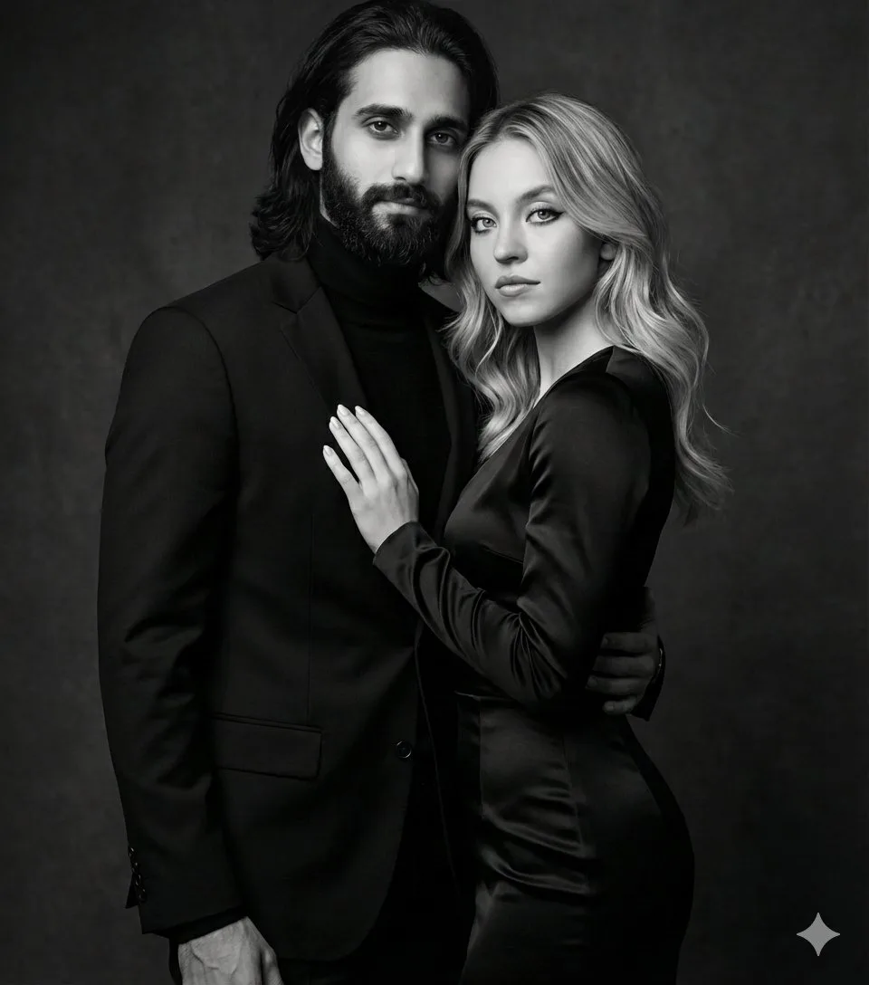 คู่รักนิรันดร์: ภาพขาวดำสุดโรแมนติก 1