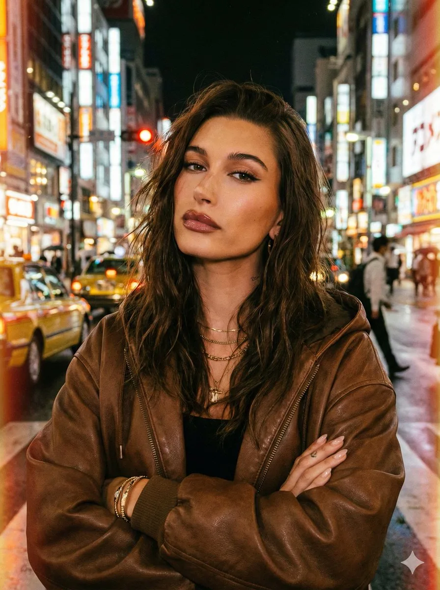 Bella Hadid ในโตเกียวยามค่ำคืน: นางแบบหนังสุดชิค 1