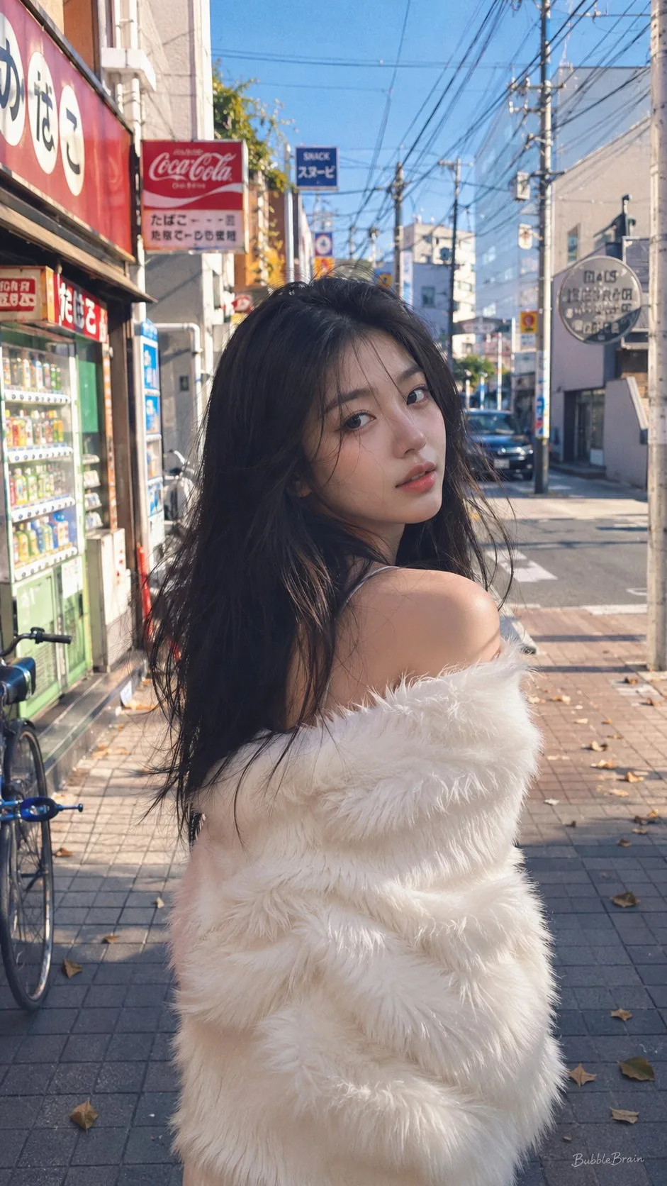 สาวจีนสุดชิค สตรีทสไตล์ญี่ปุ่น ฟิล์มวินเทจ 1